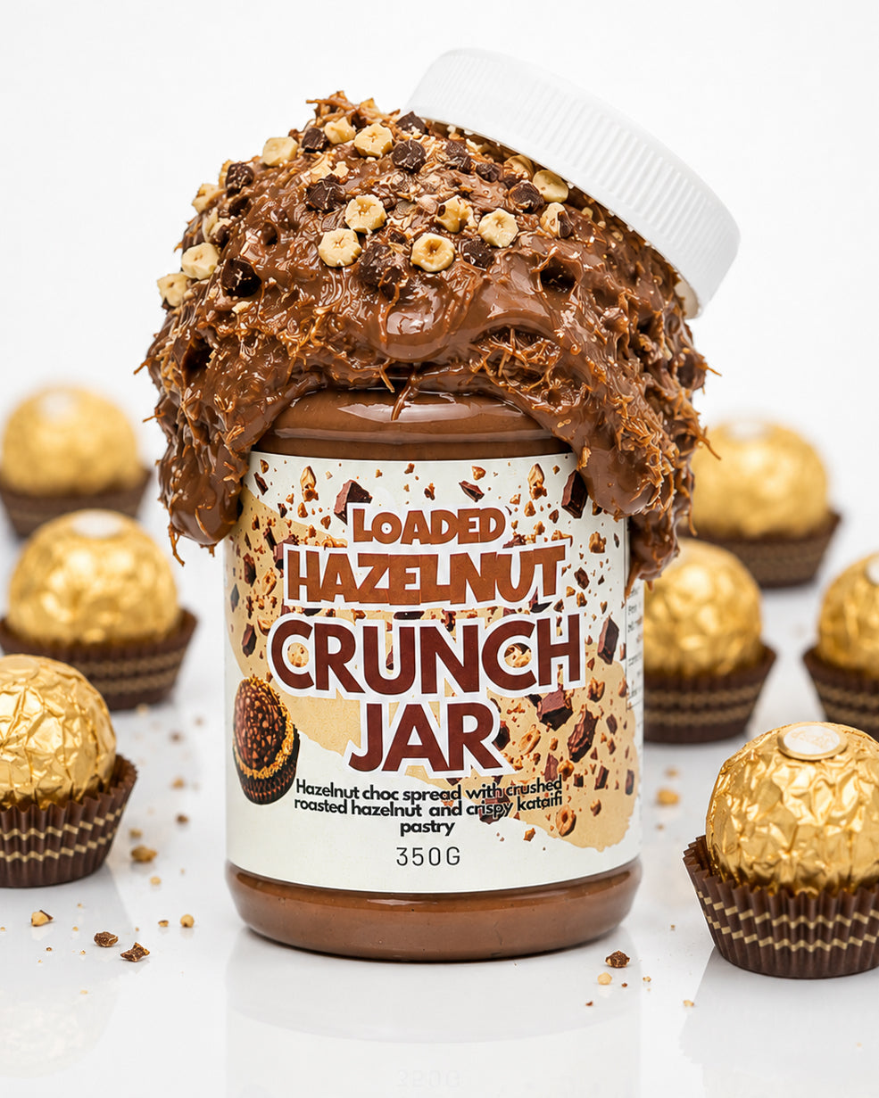Loaded Hazelnut (Ferrero Inspired) Crunch Jar | 350g